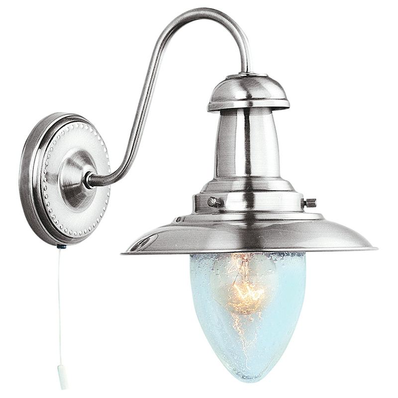 Arte Lamp A5518AP-1SS Бра FISHERMAN 1x60W E27 матовое серебро 